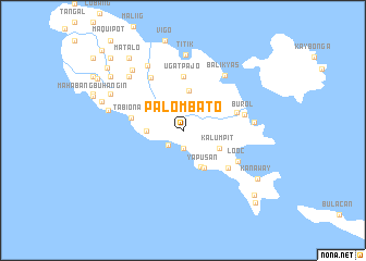 map of Palombato
