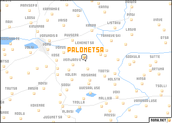 map of Palometsa