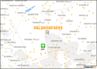 map of Palomino Farms