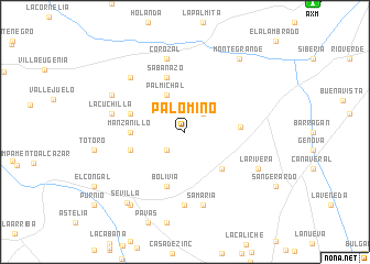 map of Palomino