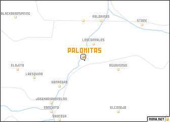 map of Palomitas