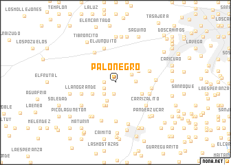 map of Palo Negro