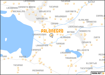 map of Palo Negro