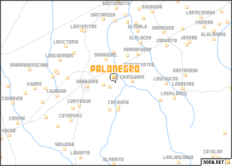 map of Palo Negro