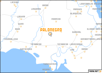 map of Palo Negro