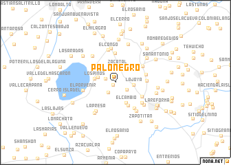 map of Palo Negro