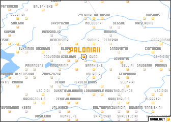 map of Paloniai I