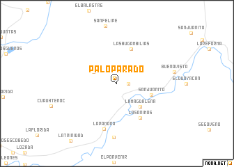 map of Palo Parado