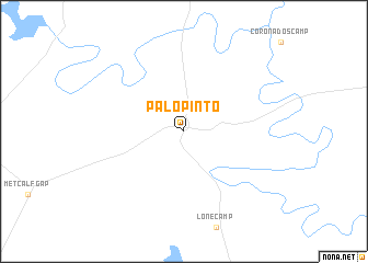 map of Palo Pinto