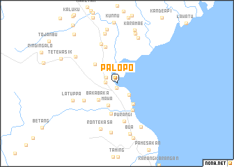 map of Palopo