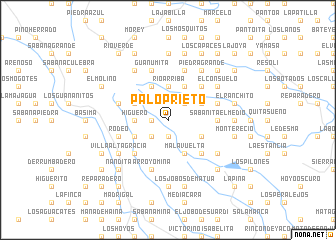 map of Palo Prieto