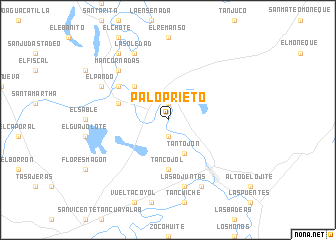 map of Palo Prieto