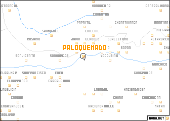 map of Palo Quemado