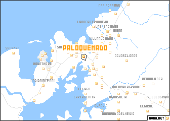 map of Palo Quemado