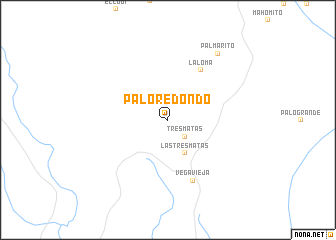 map of Palo Redondo