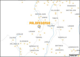 map of Palo Redondo