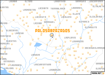 map of Palos Abrazados