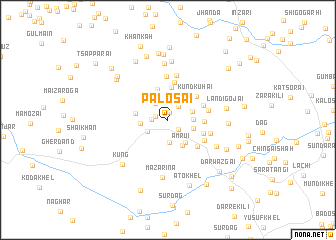 map of Palosai