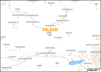 map of Palosai