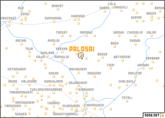 map of Palosai