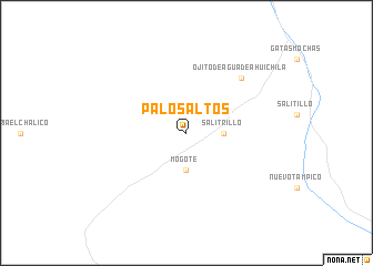 map of Palos Altos