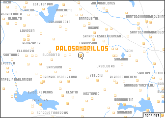 map of Palos Amarillos