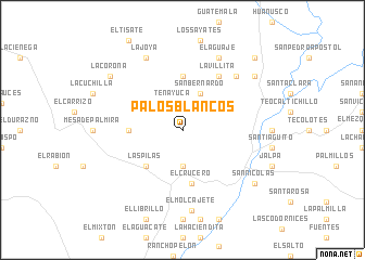 map of Palos Blancos