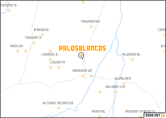 map of Palos Blancos