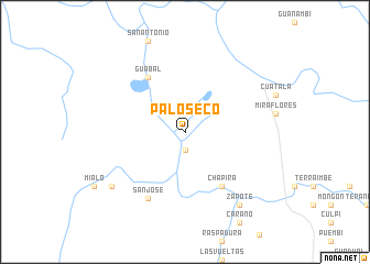 map of Palo Seco