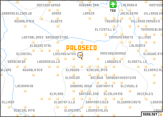 map of Palo Seco