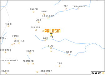 map of Palosin