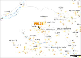 map of Palosin