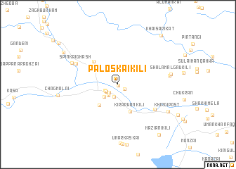 map of Paloskai Kili