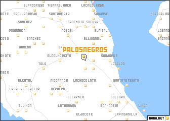 map of Palos Negros