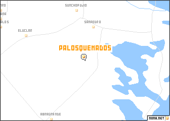 map of Palos Quemados