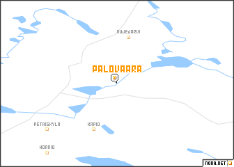 map of Palovaara