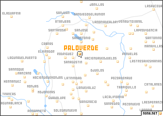 map of Palo Verde