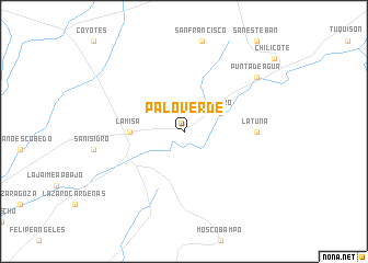 map of Palo Verde