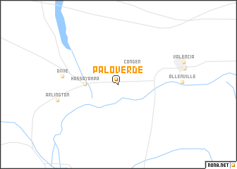 map of Palo Verde