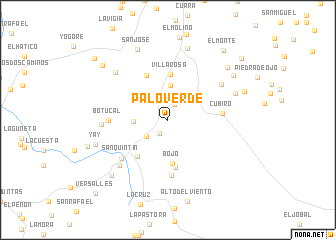 map of Palo Verde