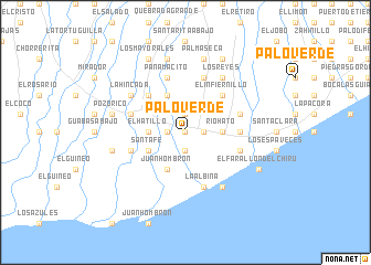 map of Palo Verde