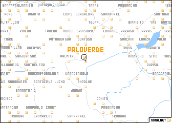 map of Palo Verde