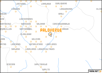 map of Palo Verde