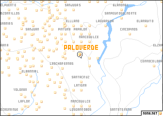 map of Palo Verde