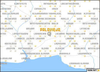 map of Palo Viejo