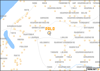 map of Palo