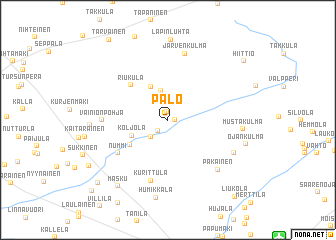 map of Palo
