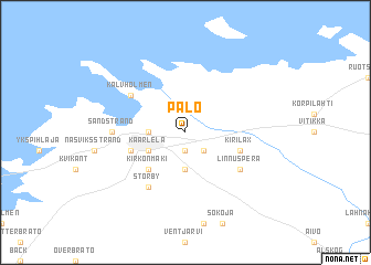 map of Palo