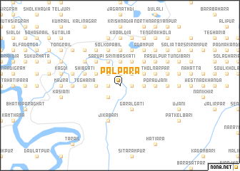 map of Pālpāra