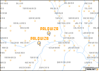 map of Palquiza